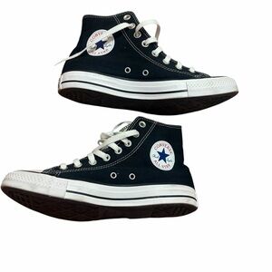 Converse Black and White High-Top Sneakers